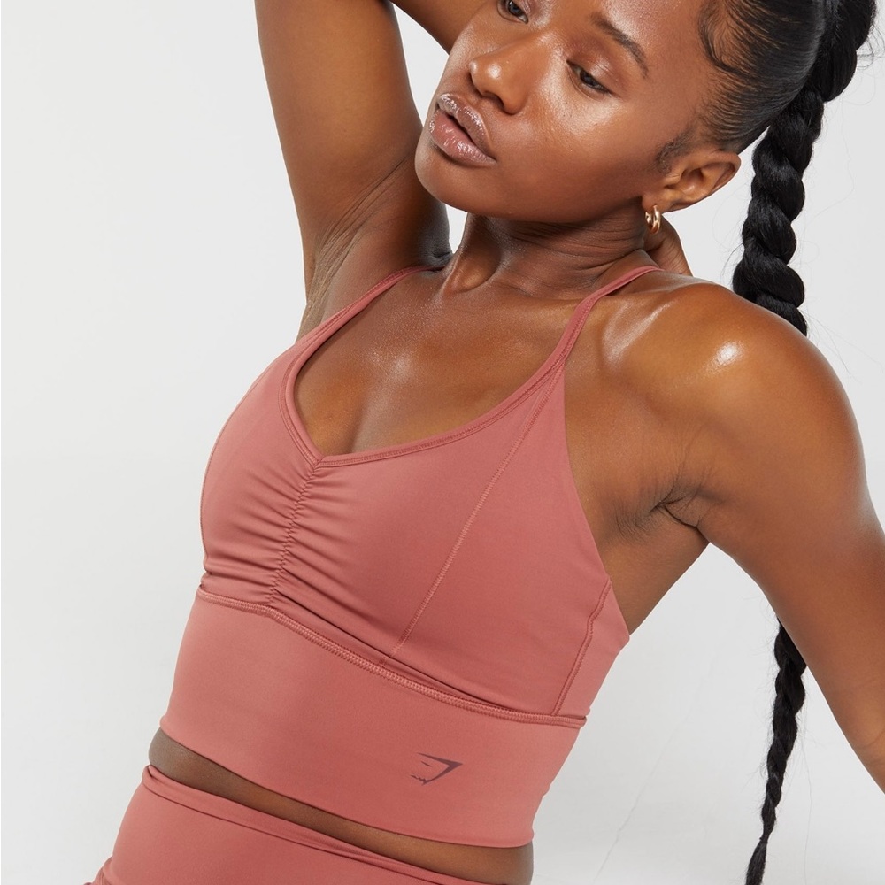 NEW GYM SHARK ELEVATE LONGLINE SPORTS BRA